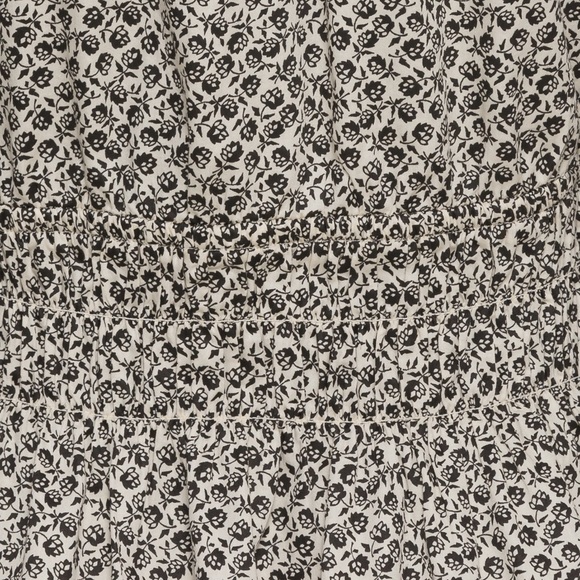 GAP Black and White V-Neck Sundress with Bishop Sleeves - Picture 4 of 11